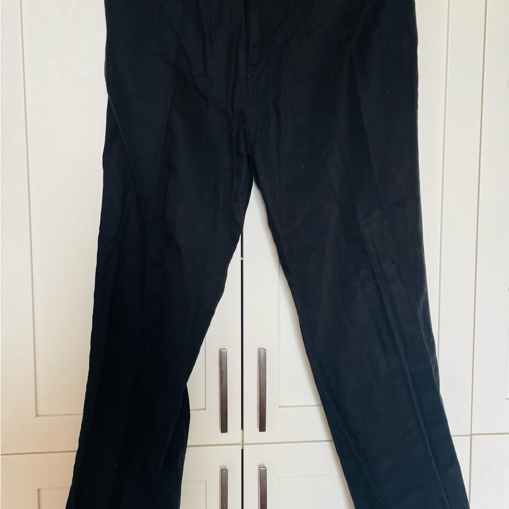 Men's Black Chinos size 36 never worn .